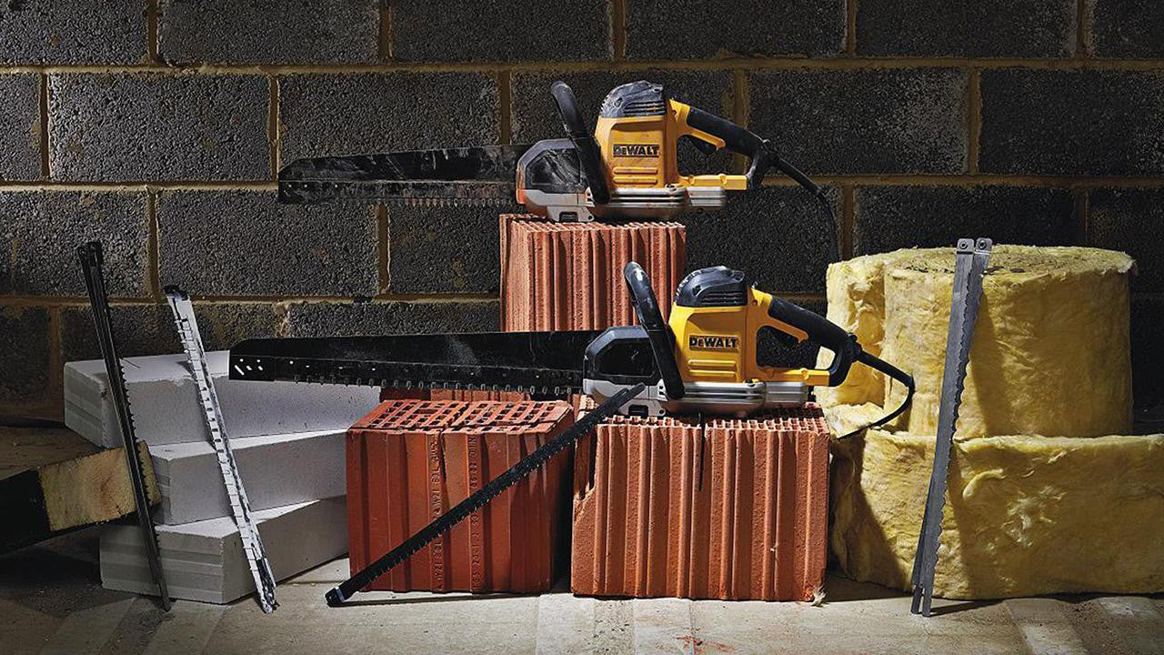 DeWALT DWE396 Spezialsäge Alligator Säge 1600W 295mm Porenbeton Dämmstoff Ytong