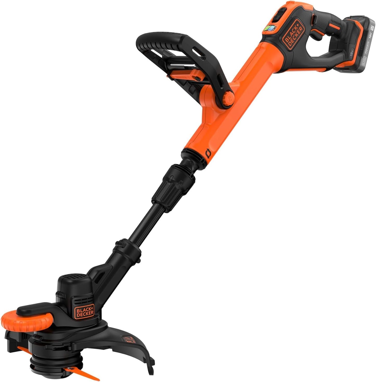 BLACK+DECKER BCSTR918D1 Akku Rasentrimmer 18V 2Ah POWERCONNECT 25cm