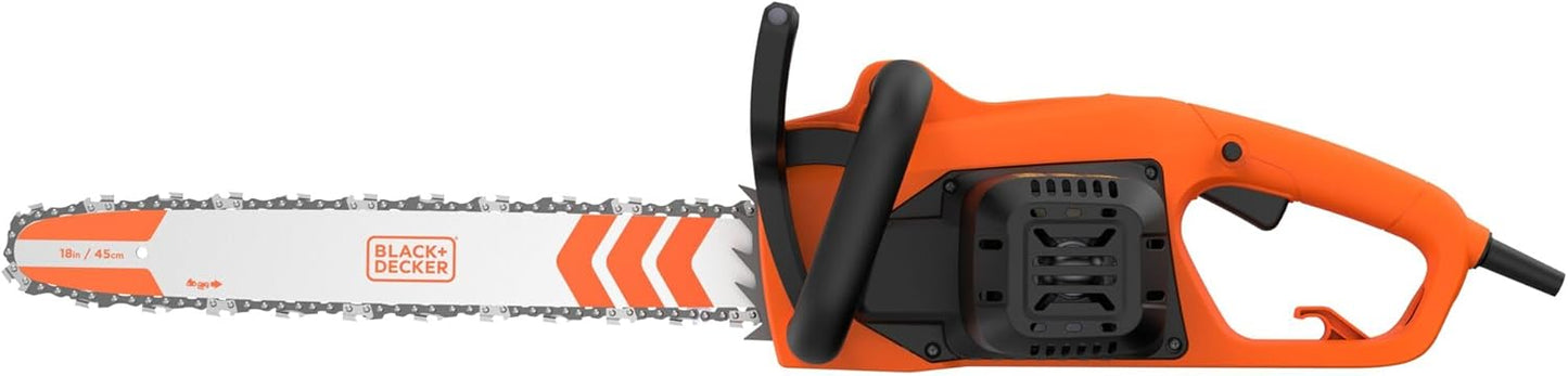 BLACK+DECKER BECS2245 Elektro Kettensäge 2.200W – 45 cm