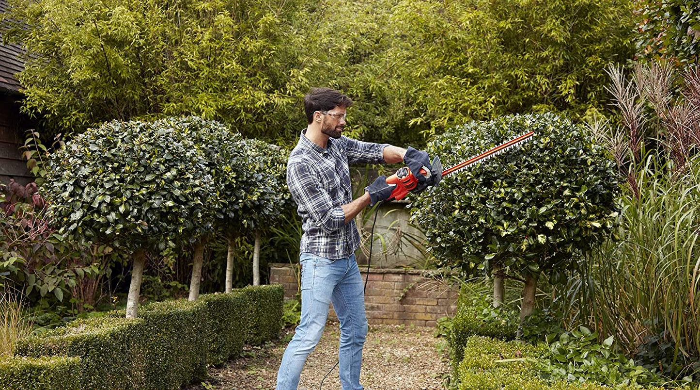 BLACK+DECKER BEHT251 Elektro Heckenschere 450W 50cm bis 18mm