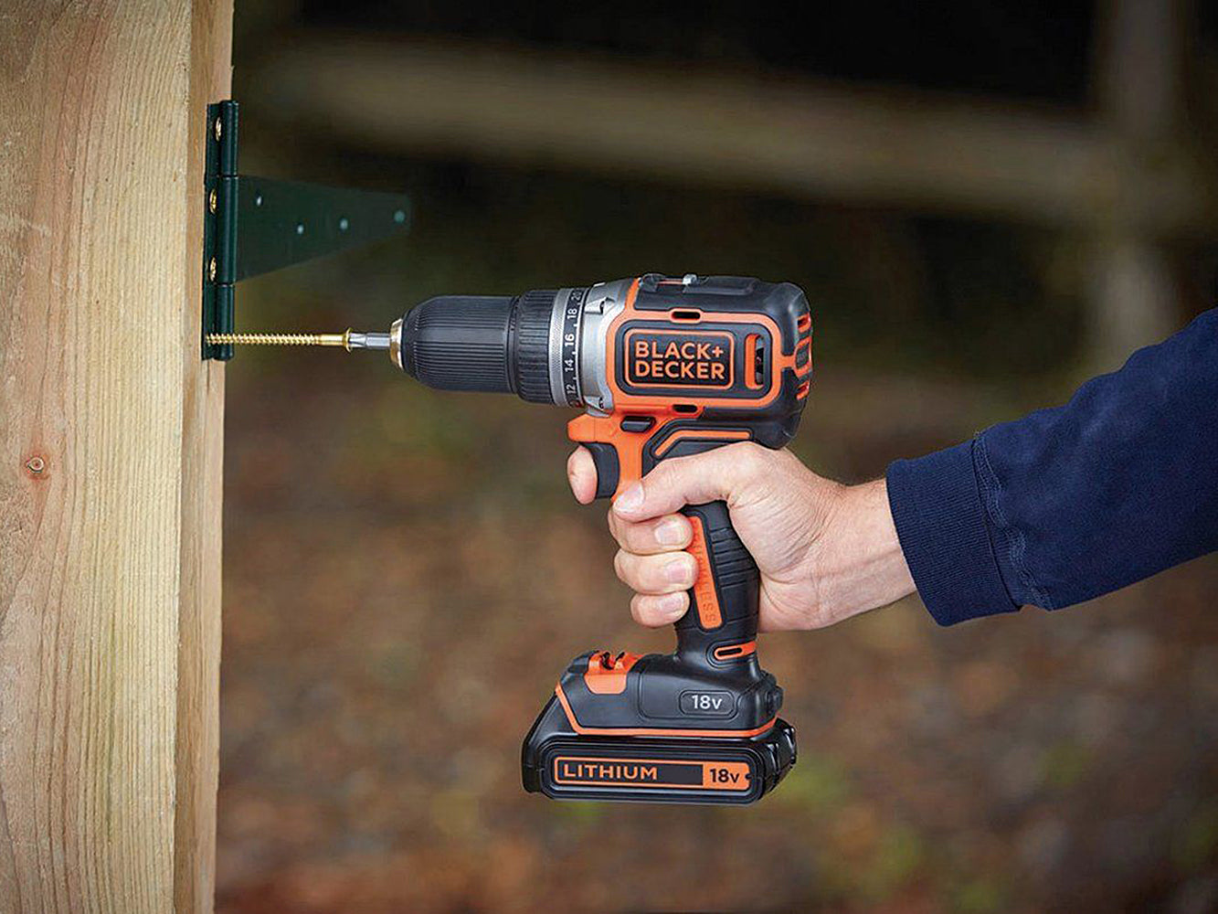 BLACK+DECKER BL186K1B2 Akku Bohrschrauber 18V bürstenlos 2x Akkus 2Ah Koffer
