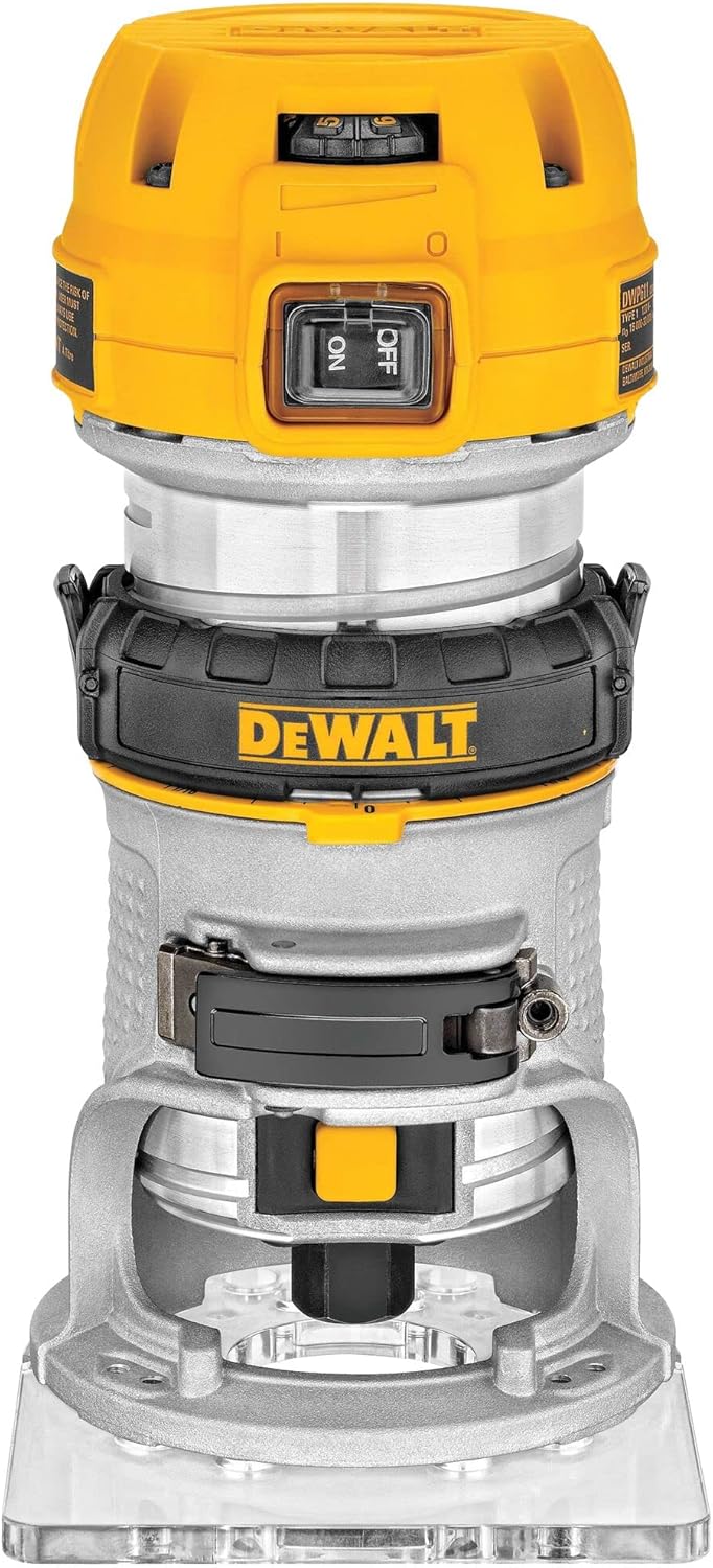 DeWALT D26200 elektronik Oberfräse Fräse Fräsmaschine Ø8mm 900W