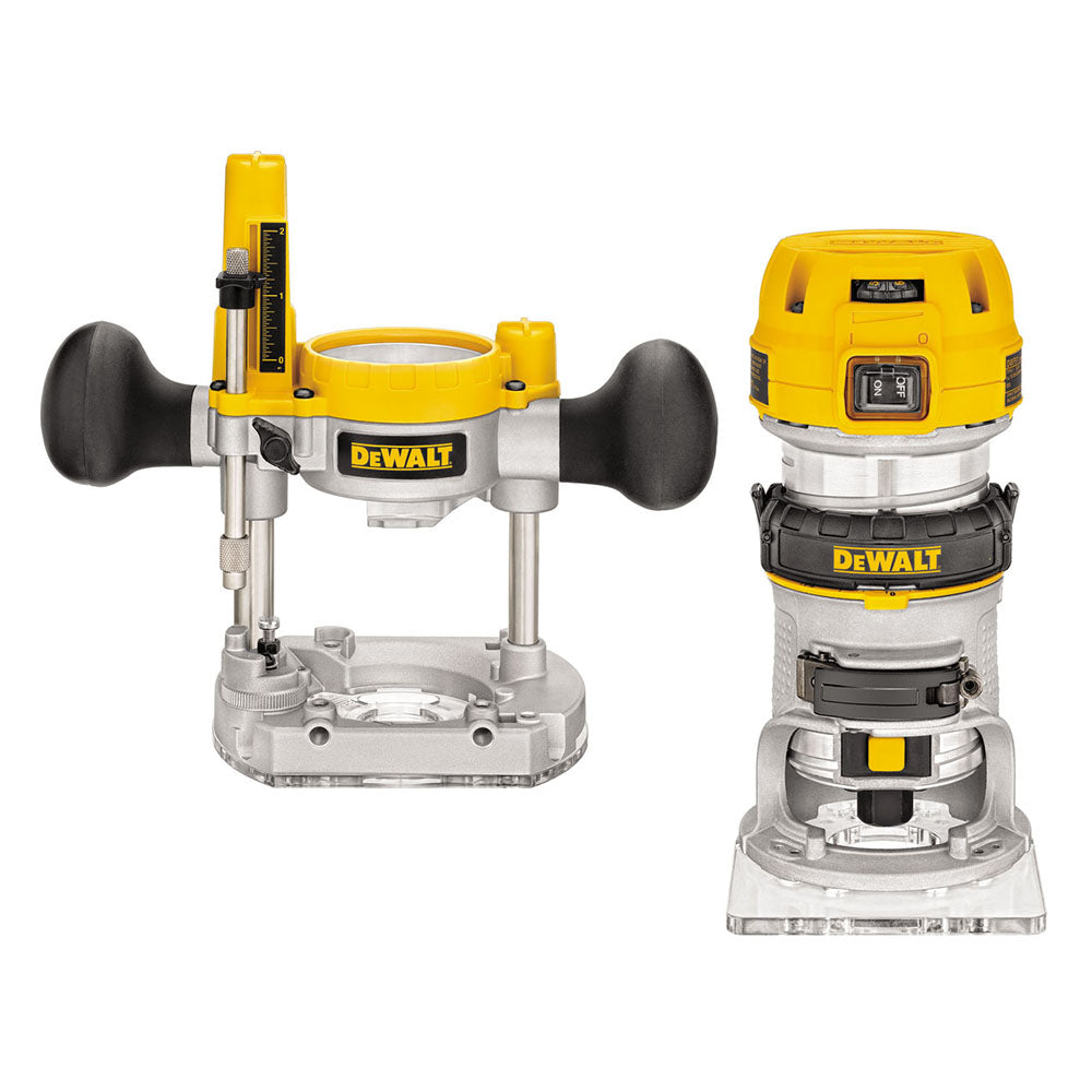 DeWalt D26204K Mulitfunktionsfräse Oberfräse Kantenfräse 900W mit Koffer