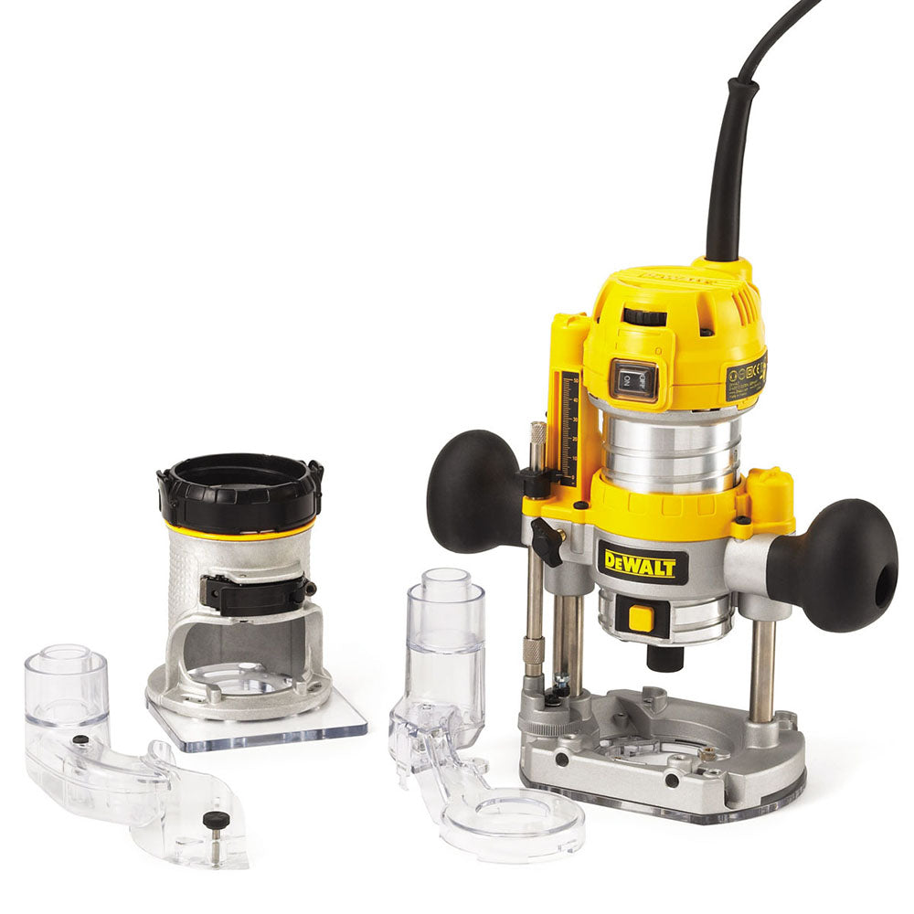 DeWalt D26204K Mulitfunktionsfräse Oberfräse Kantenfräse 900W mit Koffer