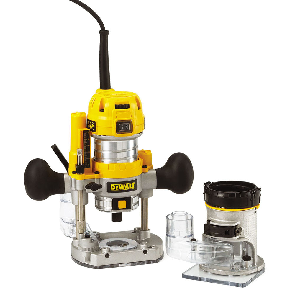 DeWalt D26204K Mulitfunktionsfräse Oberfräse Kantenfräse 900W mit Koffer