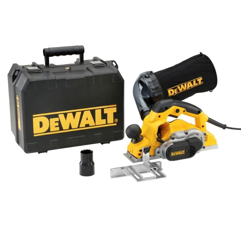 DeWALT D26500K Elektro Hobel 1050W 82mm breite mit Parallelanschlag Koffer