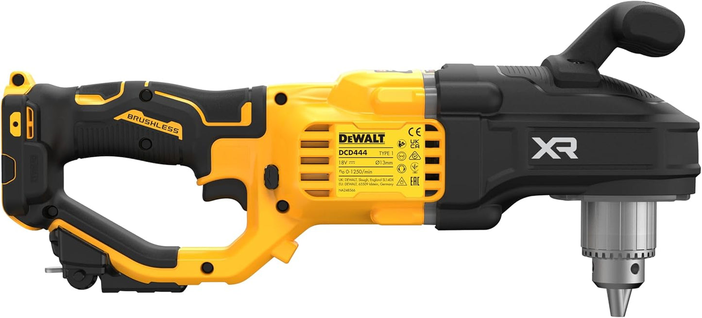 DeWALT DCD444N Akku Winkelbohrmaschine bürstenlos XR 18V ohne Akku und Ladegerät