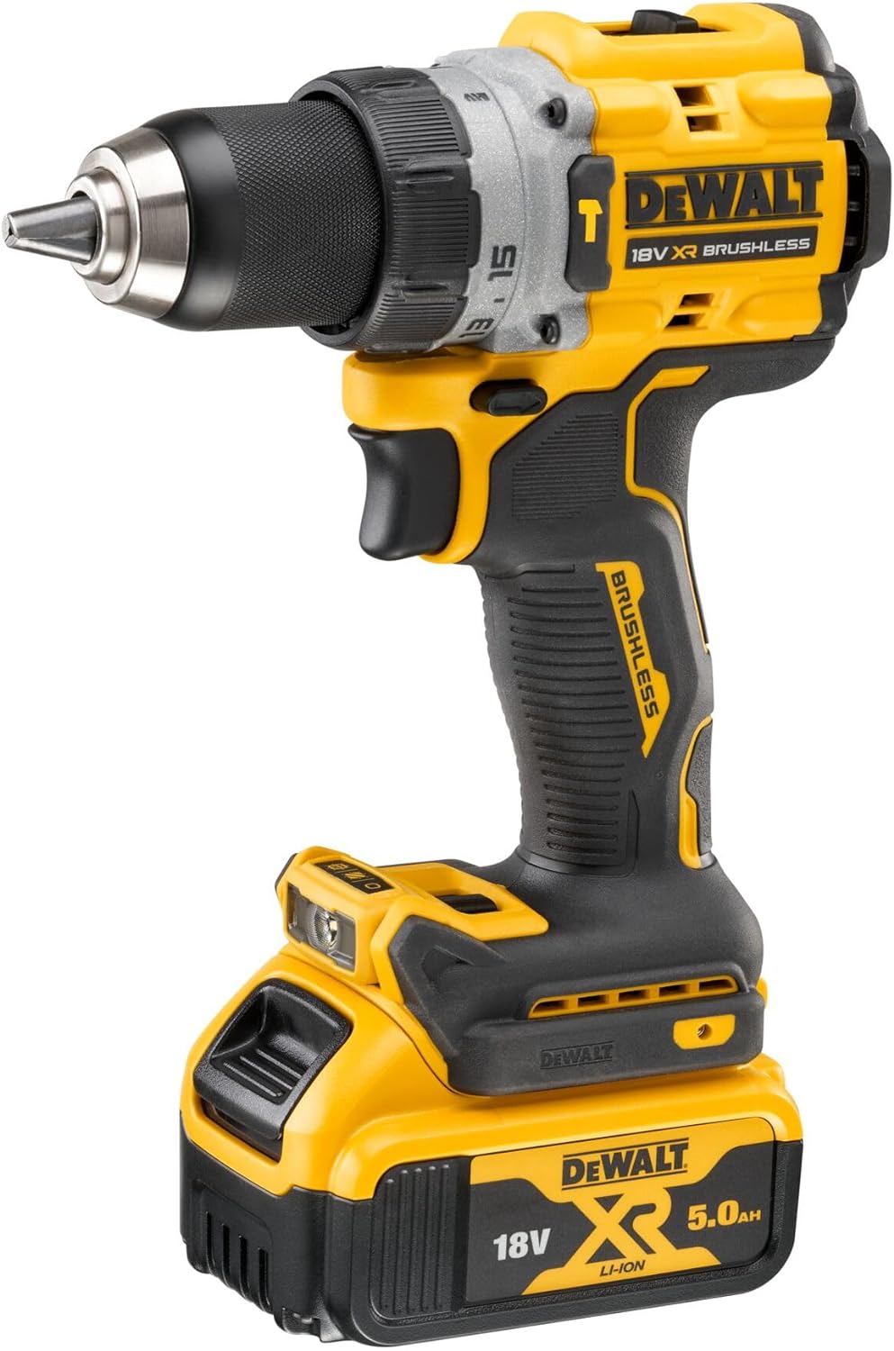 DeWALT DCD805P2T Akku Schlagbohrschrauber bürstenlos 18V 5Ah 2 Akkus T-STAK Koffer