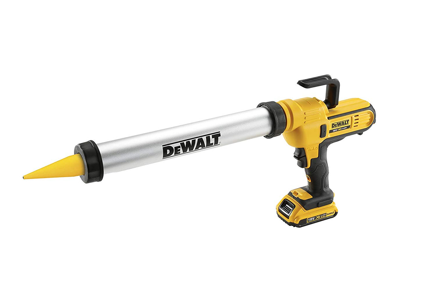 DeWALT DCE580D1 Akku Kartuschenpistole für Folienbeutel 600 ml 18V 2,0Ah Li-ion