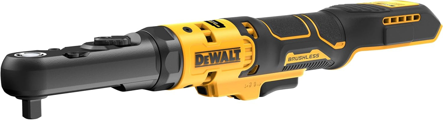 DeWALT DCF510N Akku Ratsche 18V bürstenlos 3/8" und 1/2" Umschaltknarre ohne Akku Sologerät