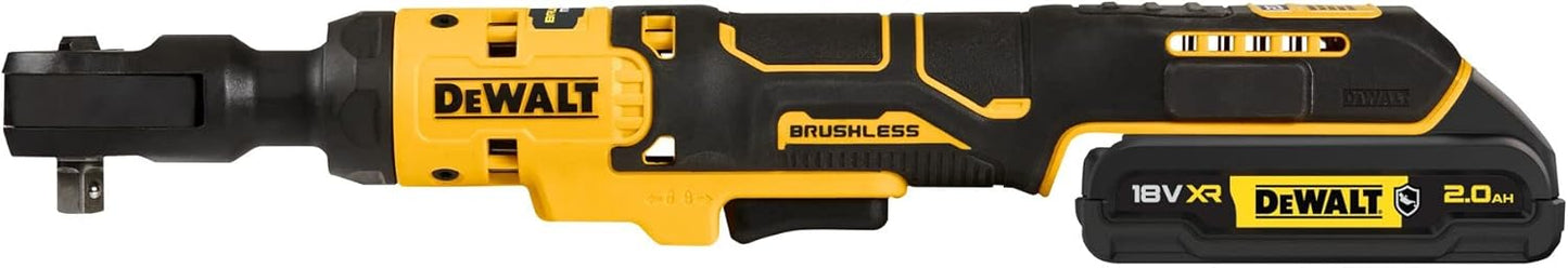 DeWALT DCF513D1G Akku Ratsche 18V bürstenlos 3/8" Umschaltknarre 2Ah Einlage