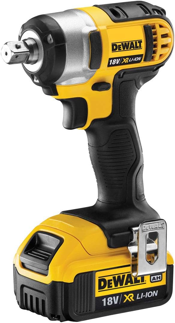 DeWALT DCF880M2 Akku Schlagschrauber 1/2“ Außenvierkant 18V 4Ah Li-Ion 2 Akkus Koffer