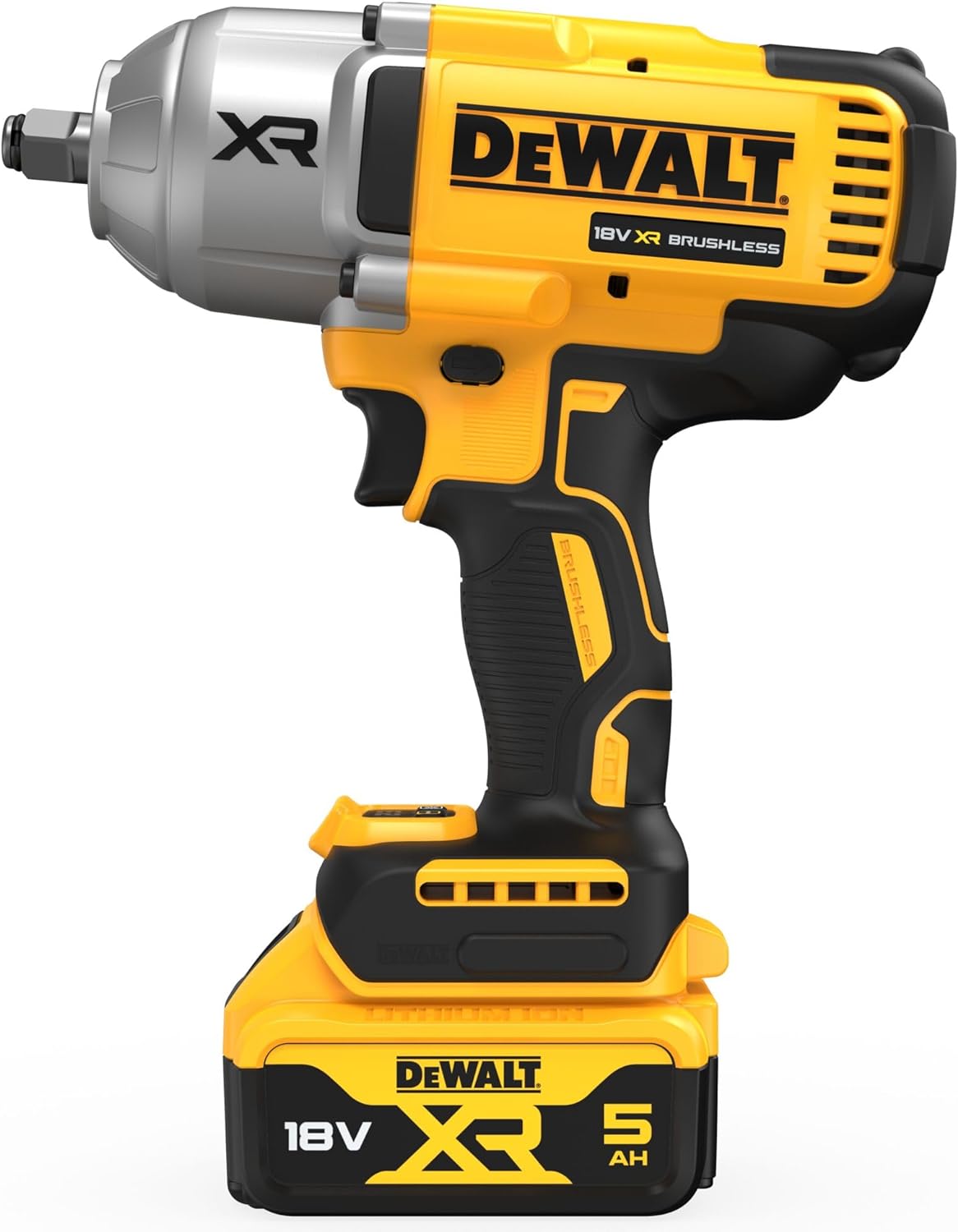 DeWALT DCF900P2T Akku Schlagschrauber bürstenlos 3 Gang 18V - 5Ah 2 Akkus Koffer