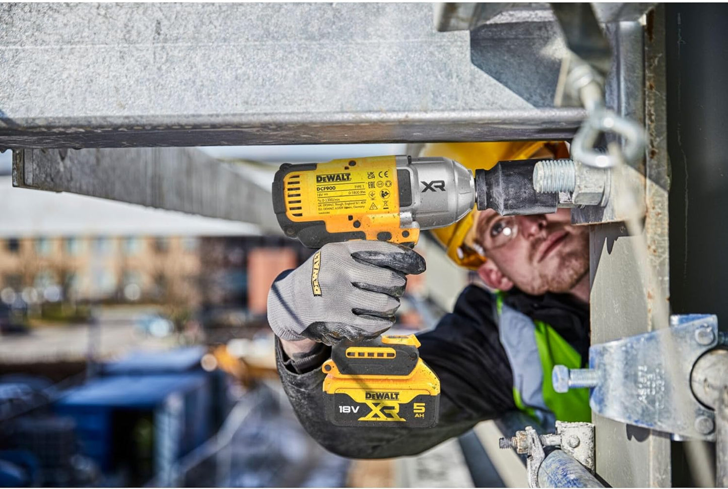 DeWALT DCF900P2T Akku Schlagschrauber bürstenlos 3 Gang 18V - 5Ah 2 Akkus Koffer