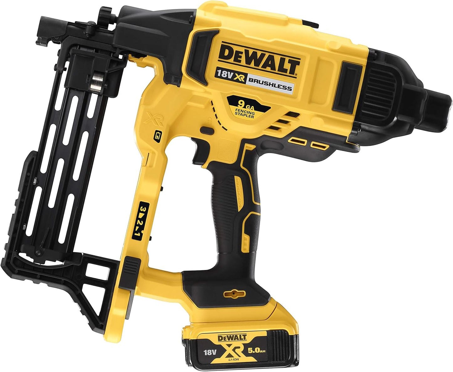 DeWALT DCFS950P2 Akku Holz Stiftnagler Nagler 18V Li-ion 5Ah bürstenlos Koffer