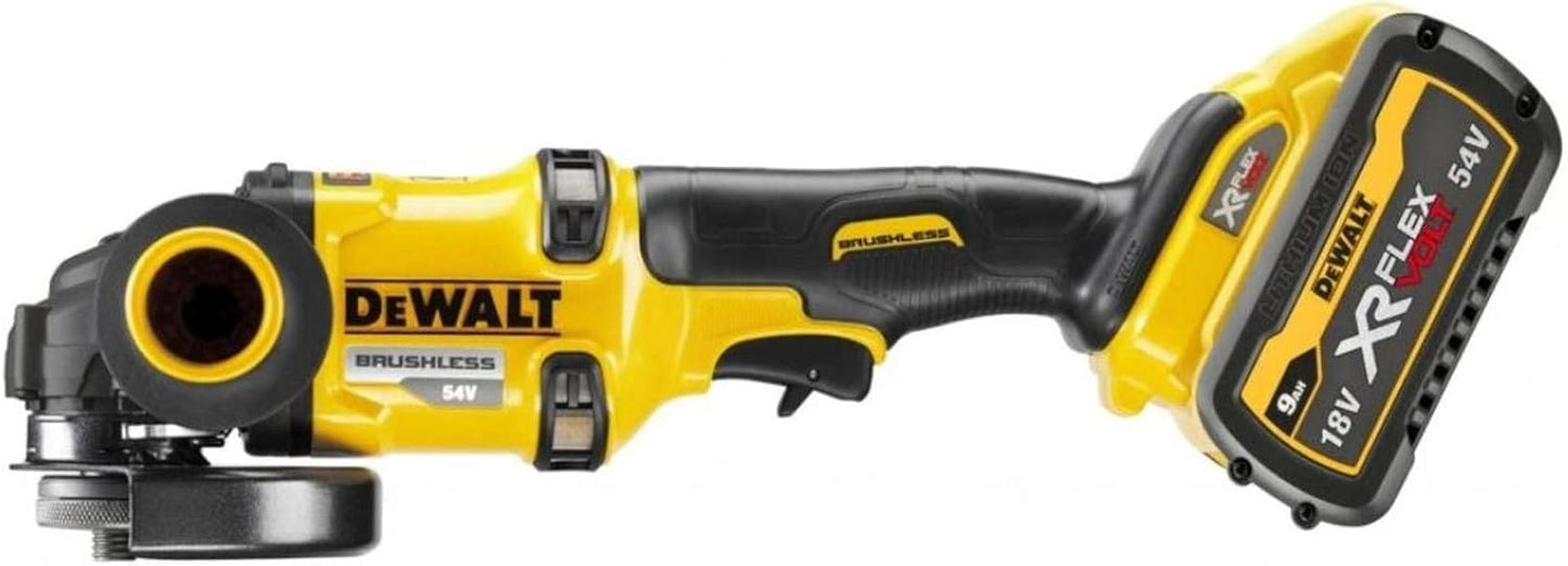 DeWALT DCG418X2 Akku Winkelschleifer 54V 9Ah FlexVolt Ø 125 mm bürstenlos Koffer