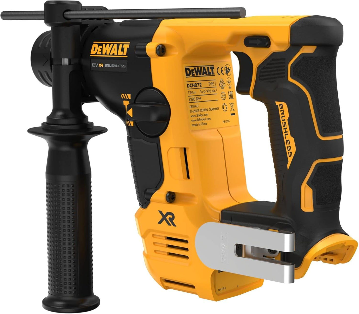 DeWALT DCH072NT Akku Bohrhammer 12V SDS-Plus 14mm ohne Akku Koffer TSTAK