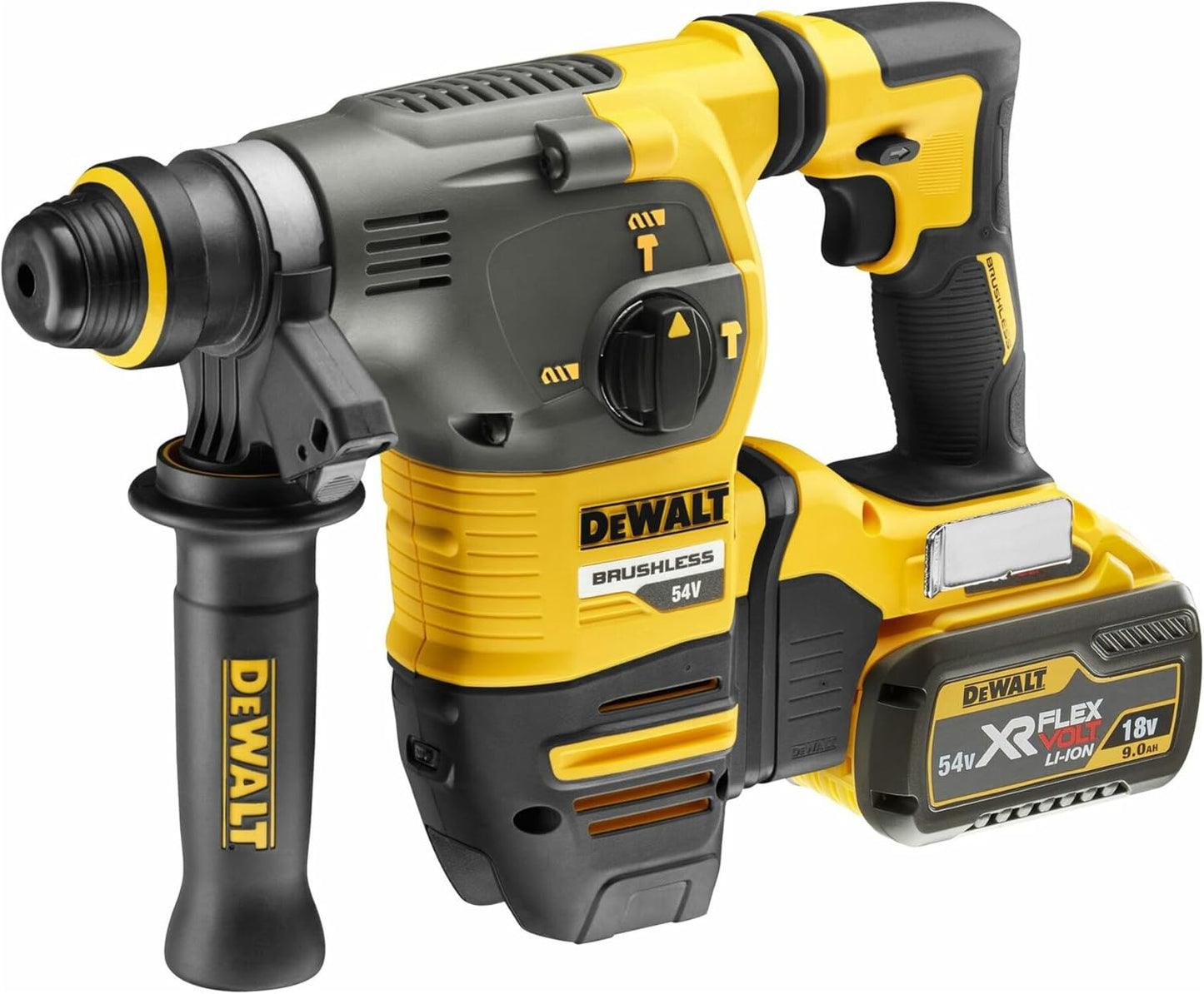 DeWALT DCH333X2 Akku Kombihammer Bohrhammer Meißelhammer SDS-Plus 54V 9Ah 2 Akkus
