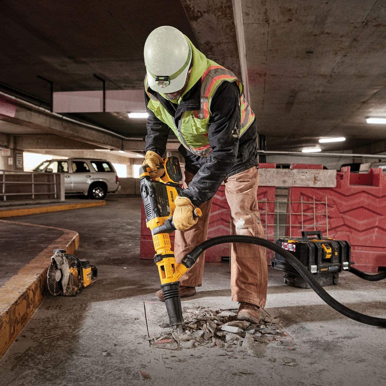 DeWALT DCH773Y2 Akku Kombihammer Bohrhammer Meißelhammer SDS-Max 54V 12Ah 19,4J