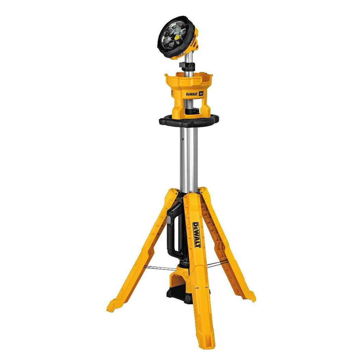 DeWALT DCL079 Akku LED Baustellen Strahler 18V oder 54V mit Stativ ohne Akku