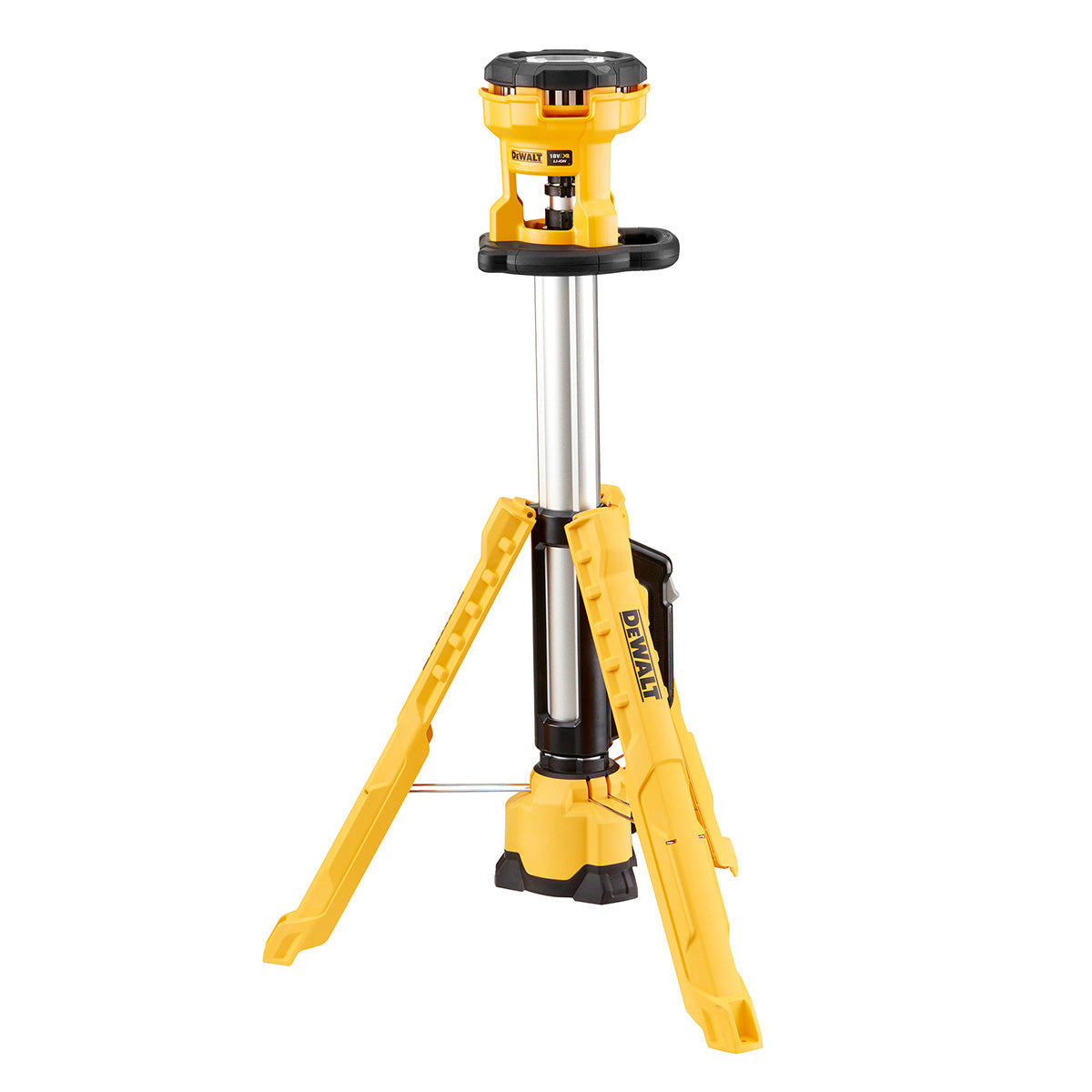 DeWALT DCL079 Akku LED Baustellen Strahler 18V oder 54V mit Stativ ohne Akku