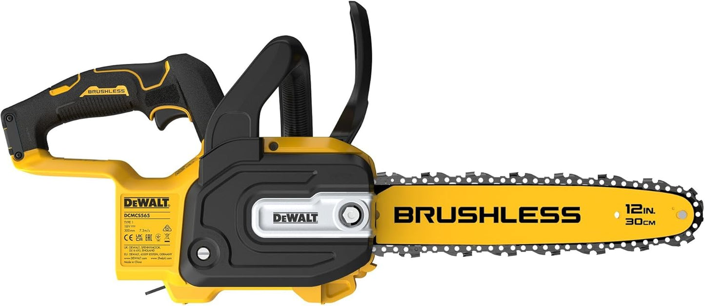 DeWALT DCMCS565N Akku Kettensäge bürstenlos 18V - 30cm ohne Akku Sologerät