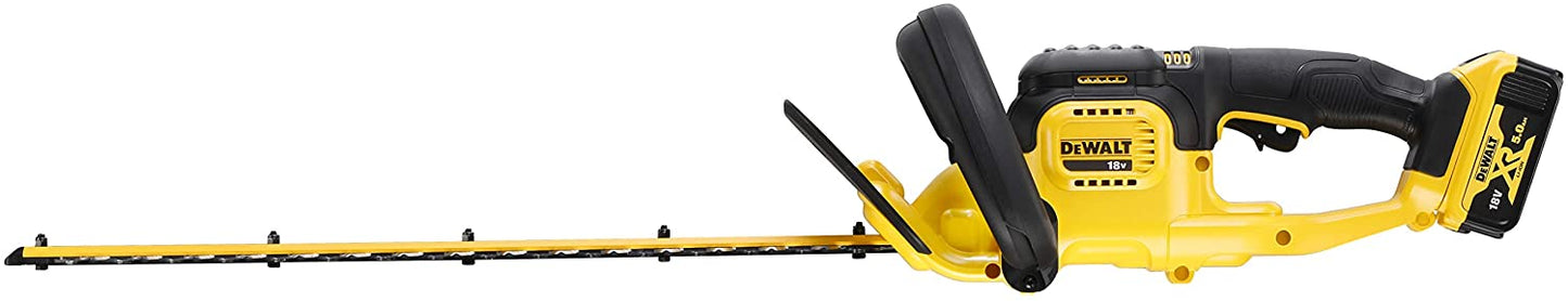 DeWalt DCMHT563P1 Akku-Heckenschere 18V - 55 cm - 5Ah bürstenlos