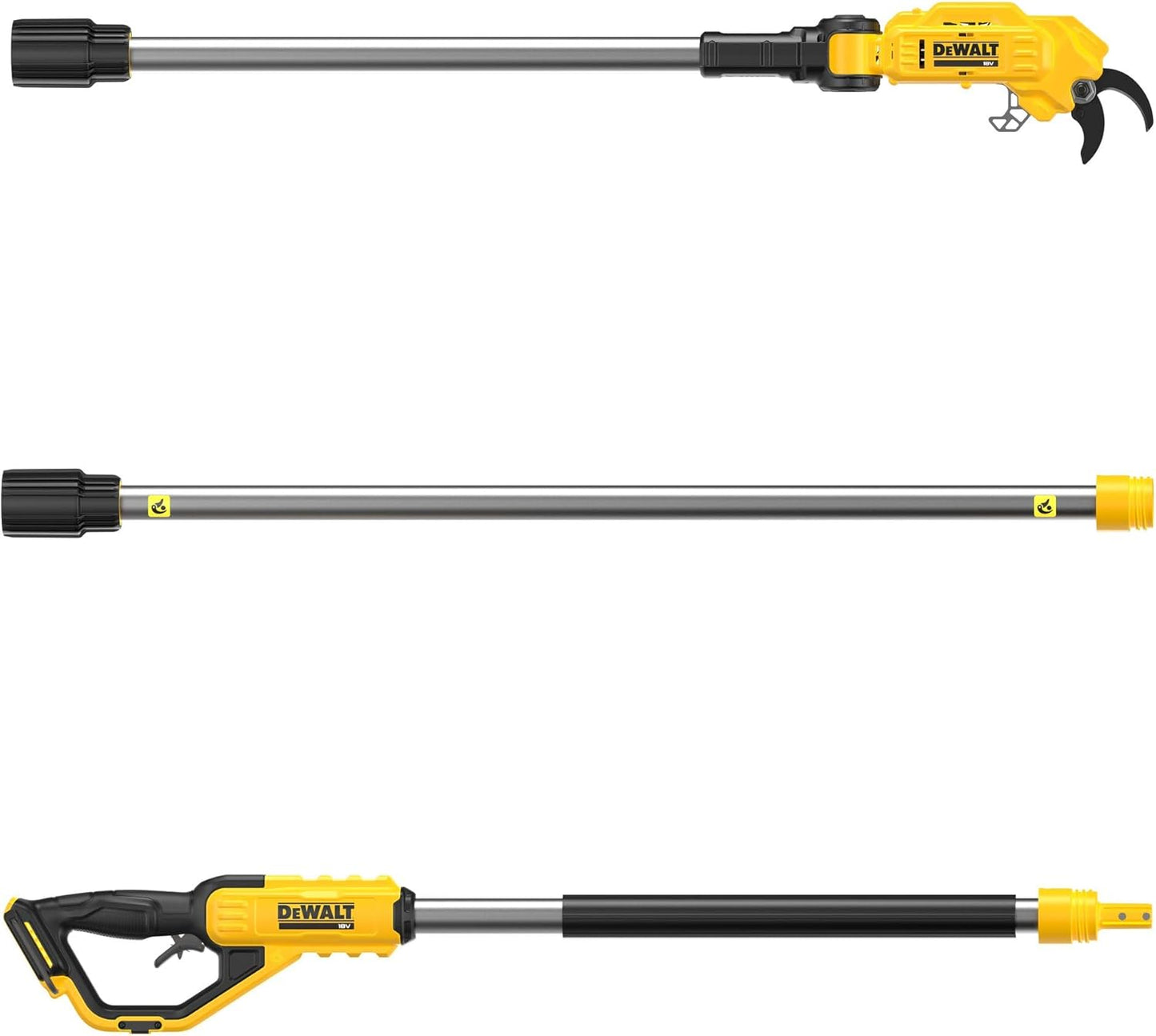 DeWALT DCMPP569N Akku Stabastschere 18V bis 3m Hochentaster ohne Akku Sologerät