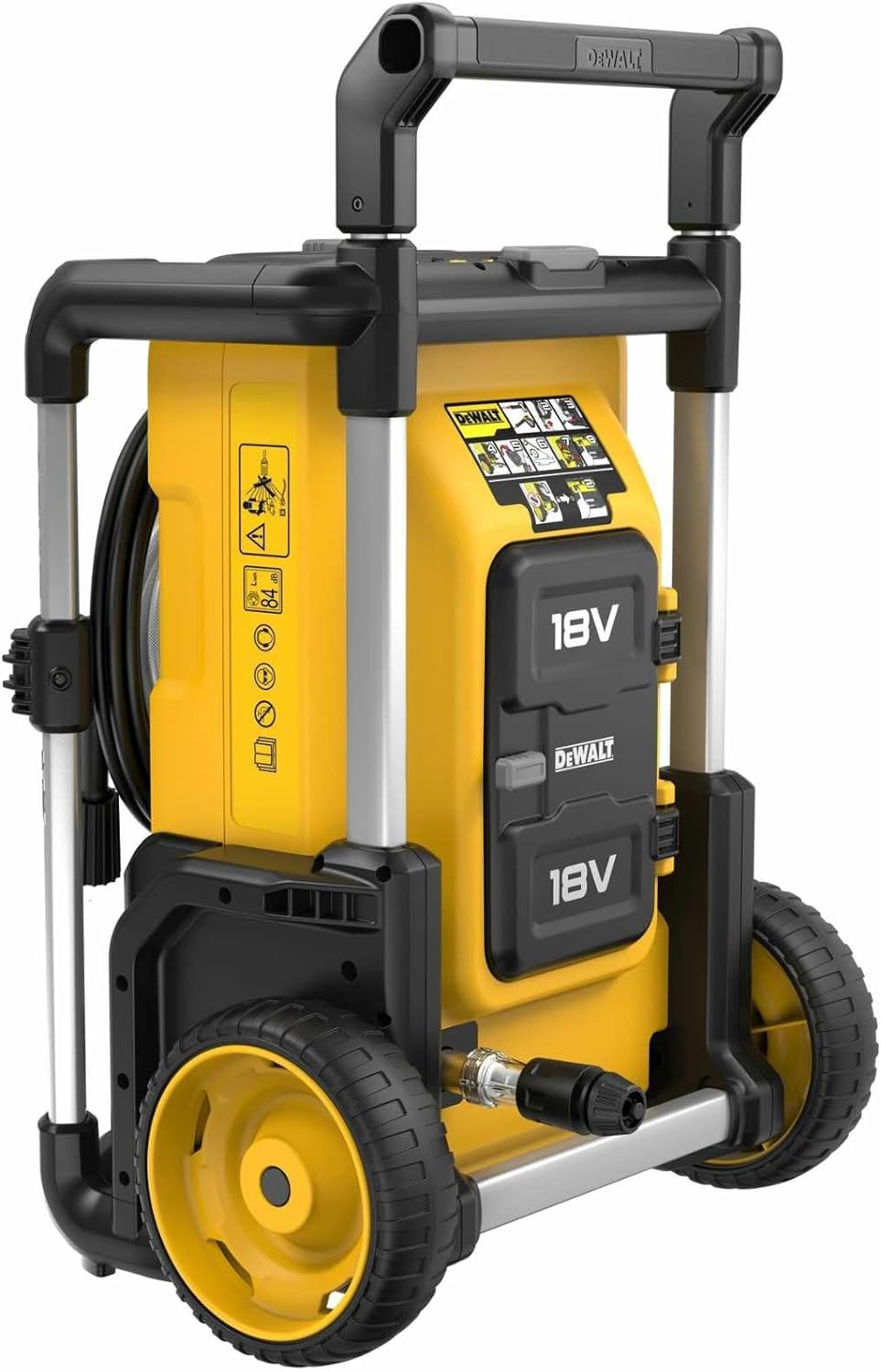 DeWALT DCMPW1600N Akku Hochdruckreiniger 2x18V 70-110 Bar ohne Akku Sologerät
