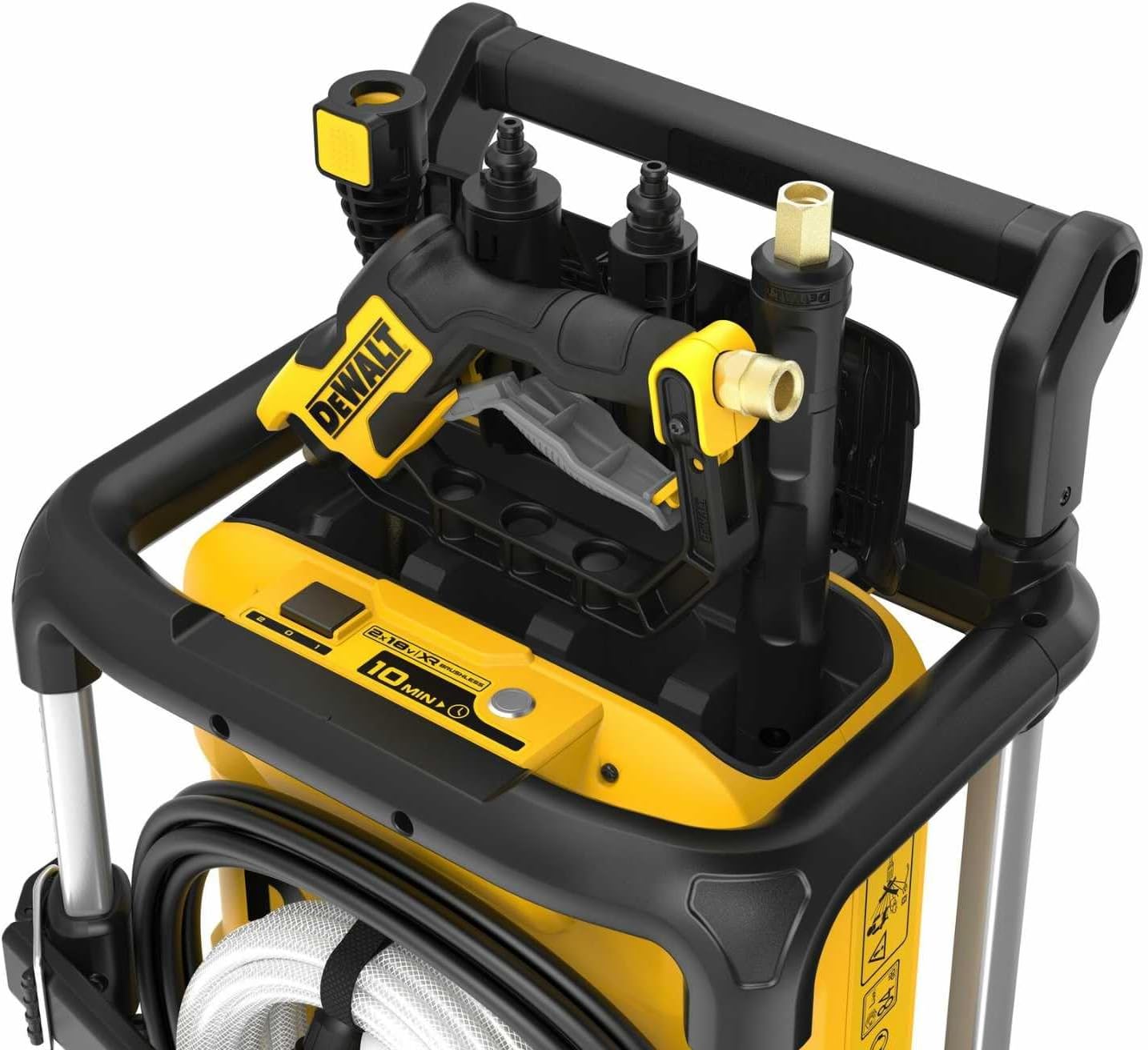 DeWALT DCMPW1600N Akku Hochdruckreiniger 2x18V 70-110 Bar ohne Akku Sologerät
