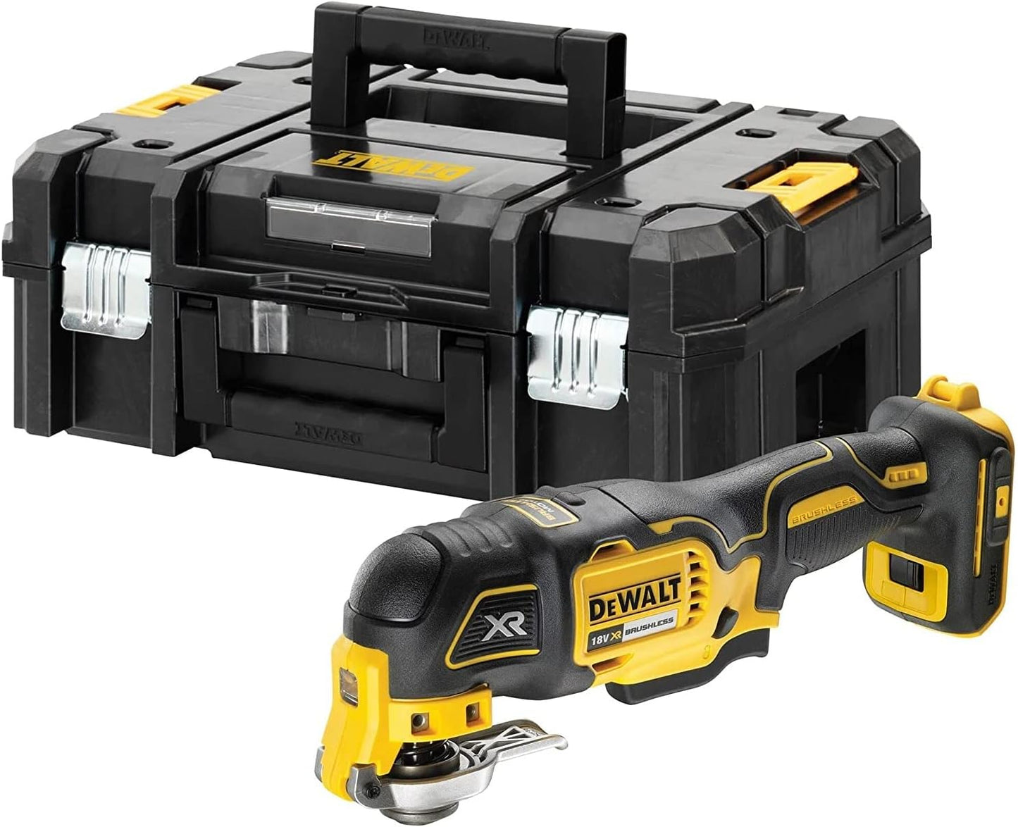 DeWALT DCS356NT Akku Multi-Tool 3-Gang Multifunktionswerkzeug bürstenlos 18V ohne Akku Koffer TSTAK