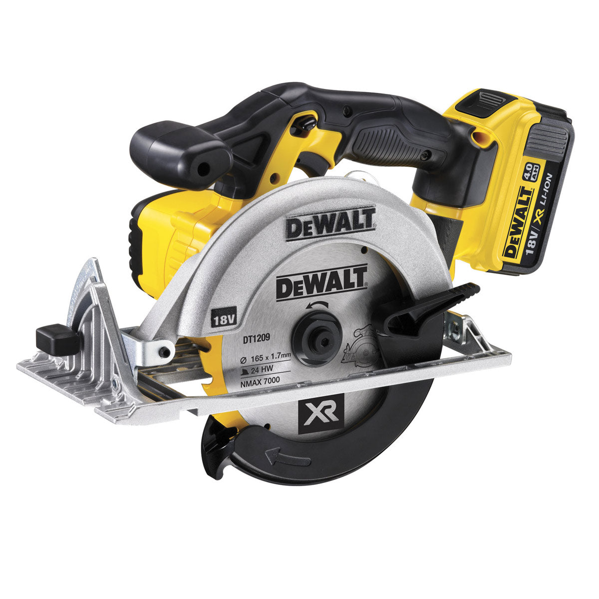 DeWALT DCS391M2 Akku Handkreissäge 165mm 18V 460W Kreissäge 2x Akkus 4Ah Koffer