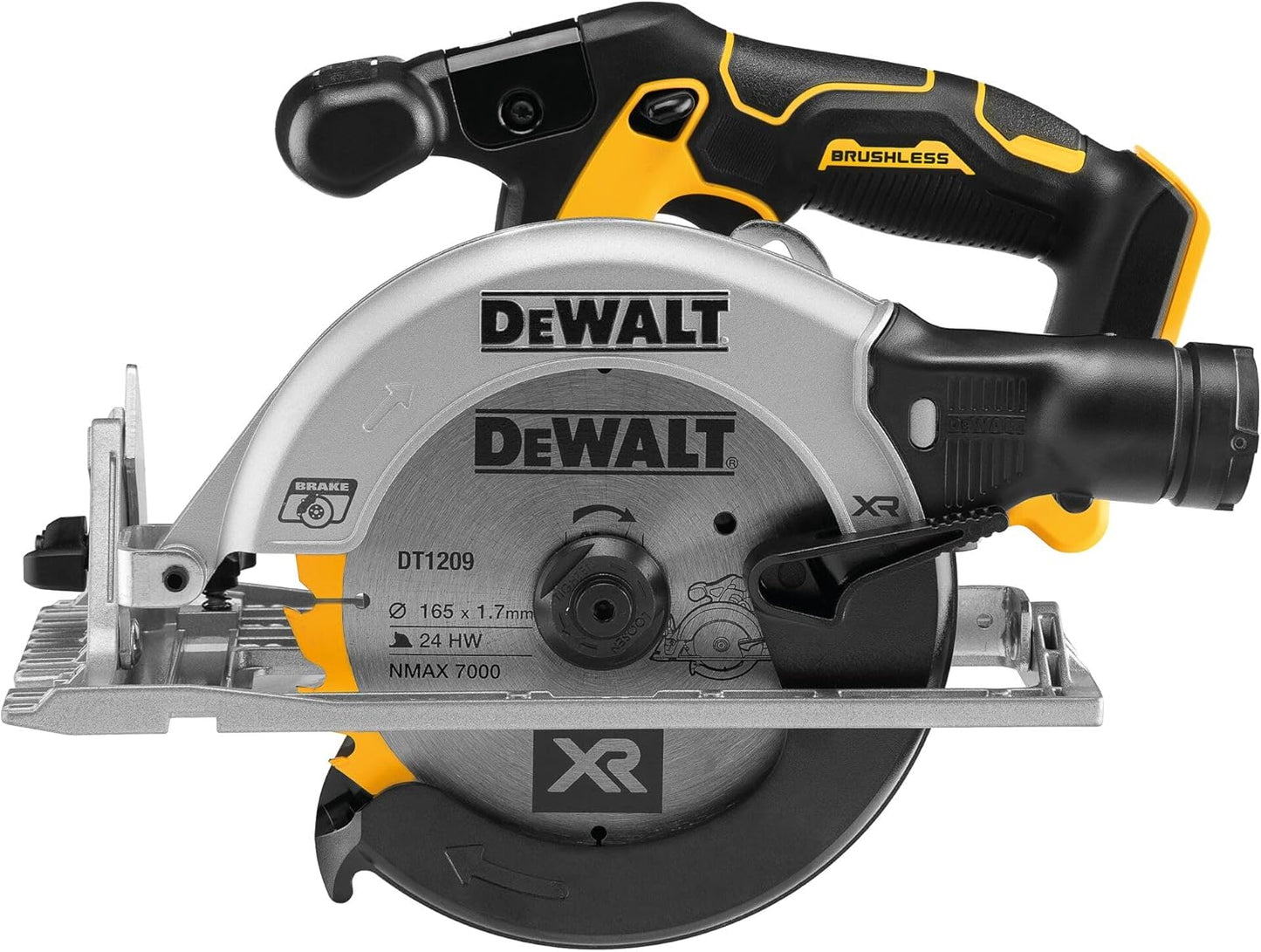 DeWALT DCS565N Akku Handkreissäge bürstenlos 18V Ø 165 mm ohne Akku