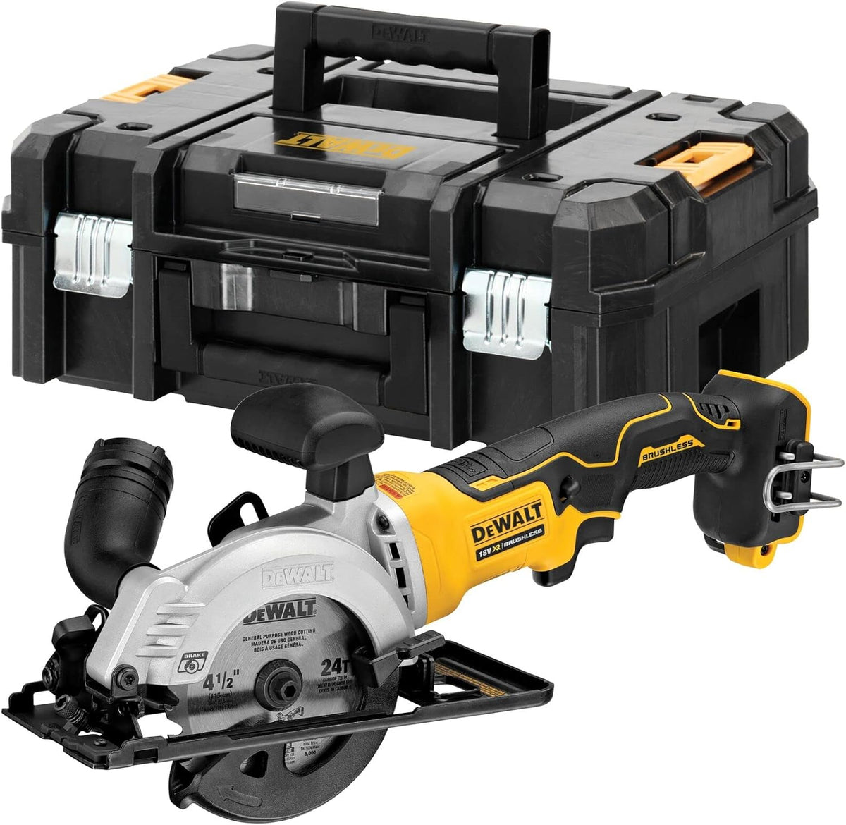 DeWALT DCS571NT Akku Kreissäge 115 mm bürstenlos kabellos 18V Koffer - Sologerät