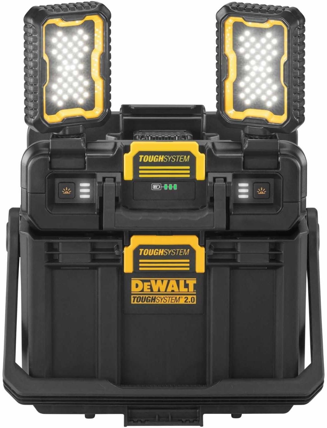 DeWALT DWST08061-1 ToughSystem Werkzeugbox mit Leuchten ohne Akku