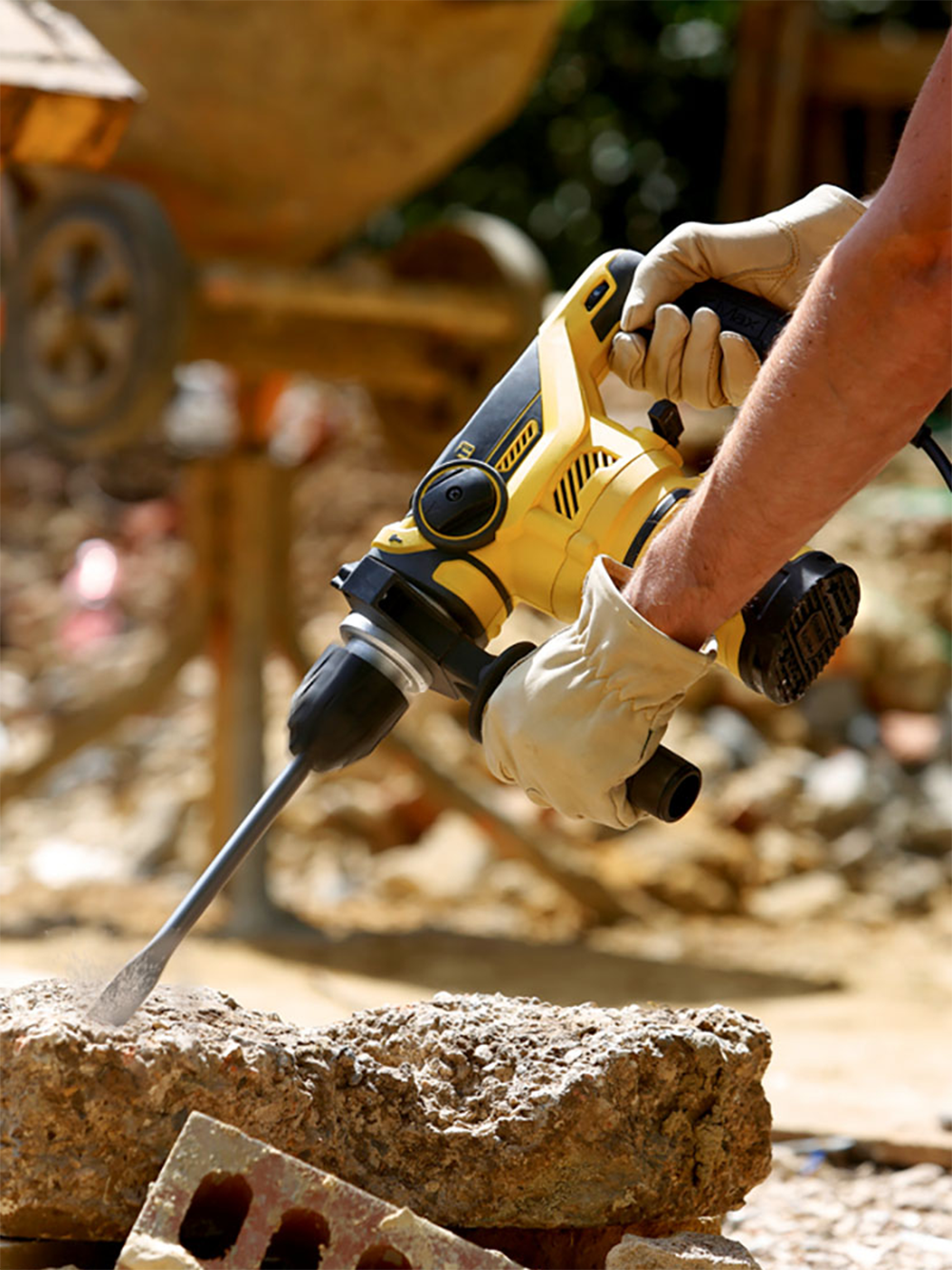Stanley FME1250K Bohrhammer Meißelhammer SDS+ 1250W 3,5J 5,4Kg Koffer Bohrer