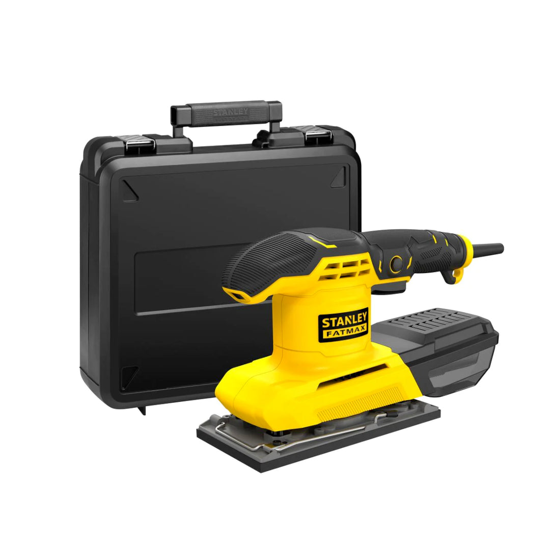 Stanley FMEW214K Schwingschleifer 280W Schleifmaschine Schleifer 187 x 90 mm Koffer
