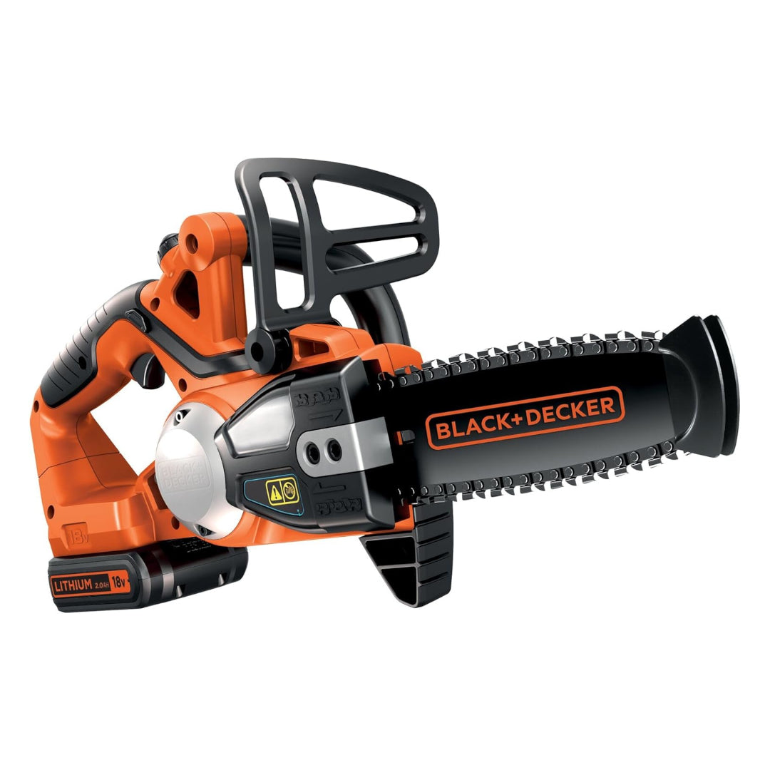 BLACK+DECKER GKC1820L20 Akku Kettensäge 18V 2,0Ah Schwertlänge 20 cm mit Akku