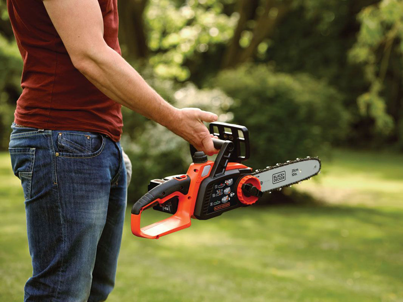 BLACK+DECKER GKC1825L20 Akku Kettensäge 18V kabellos 25cm 2Ah