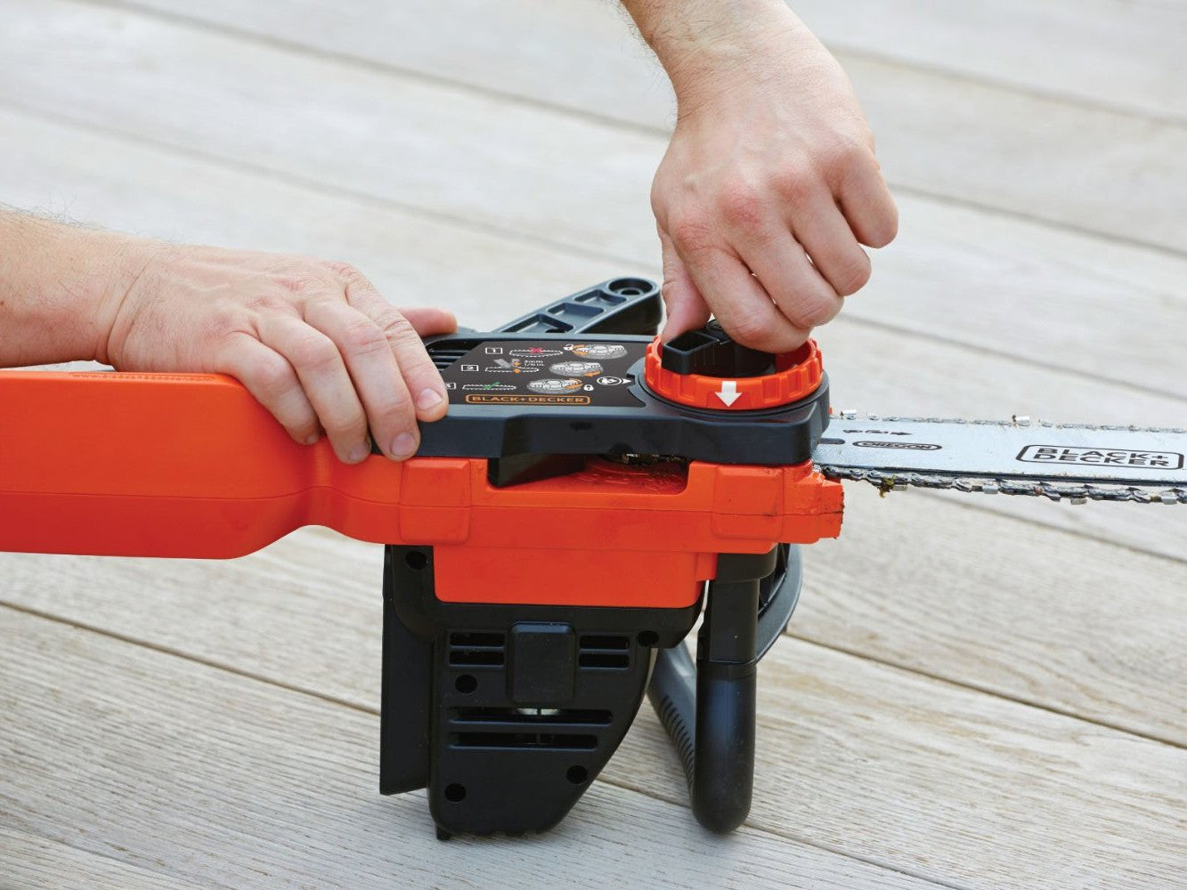 BLACK+DECKER GKC3630L25 Akku Kettensäge kabellos 36V 2,5Ah 30cm