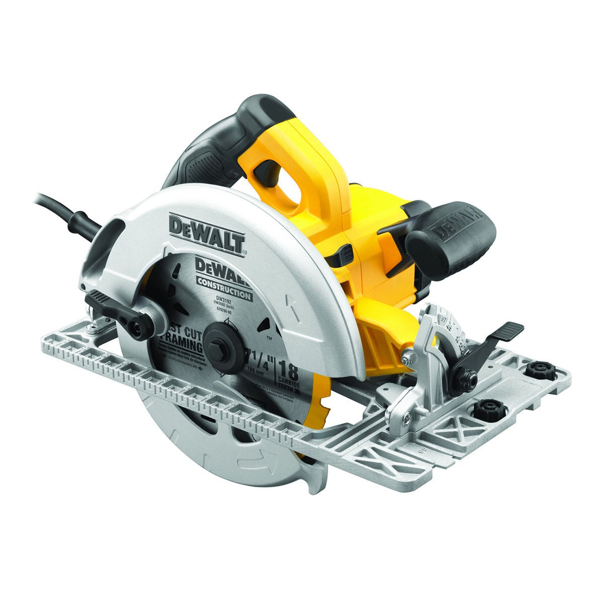 DeWALT DWE576K Handkreissäge 190mm 61mm 1600W 5200 U/min mit Koffer