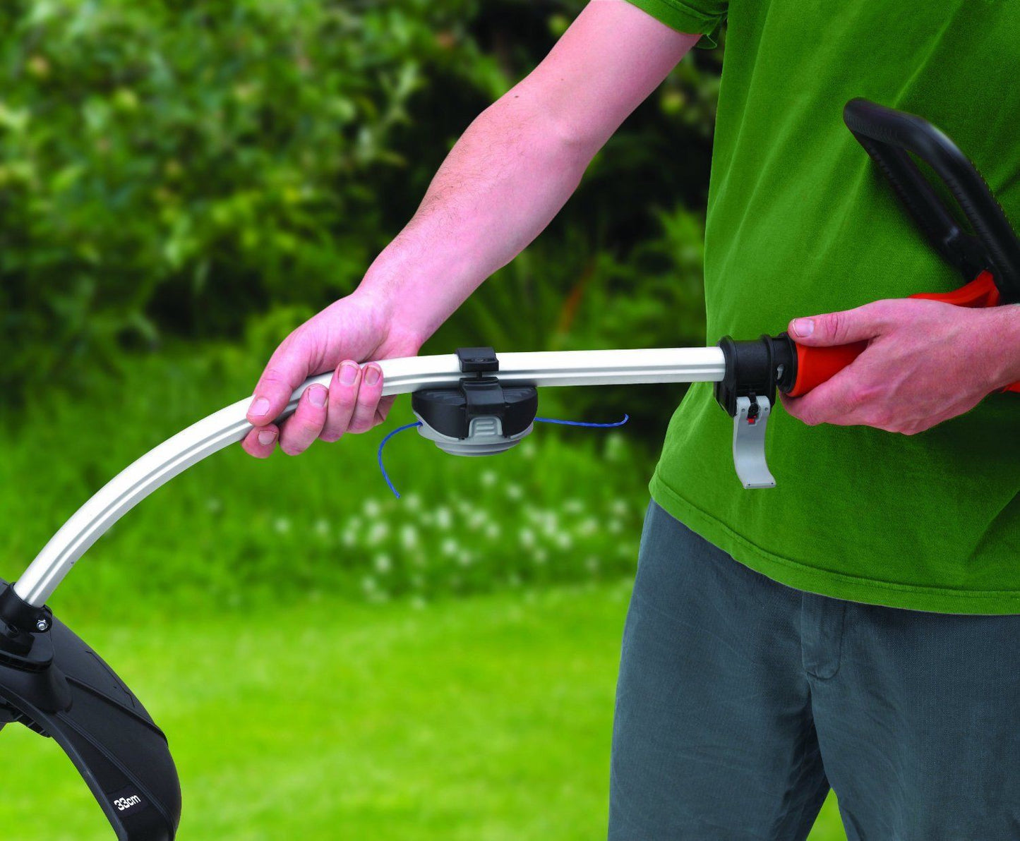 BLACK+DECKER GL8033 Elektro Sense Trimmer Rasentrimmer 800W 33cm