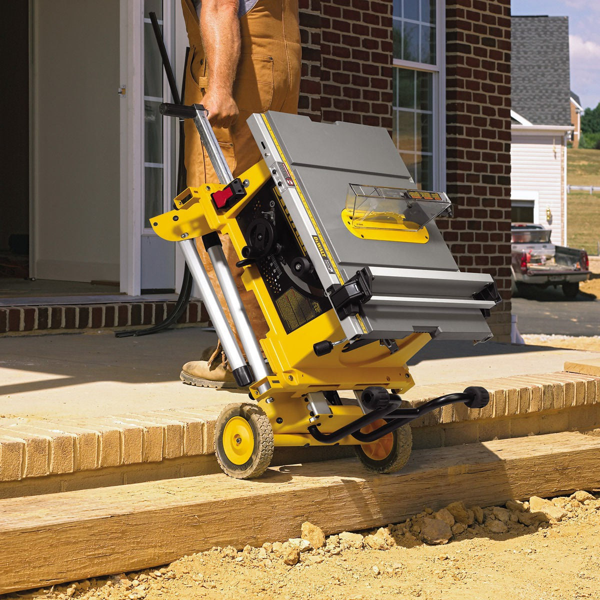 DeWALT DE7400 Fahrbares Untergestell für z.B. Tischsäge DW744XP DW745