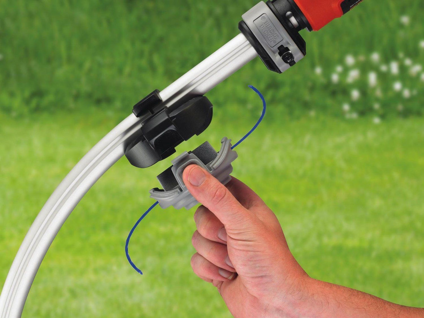 BLACK+DECKER GL8033 Elektro Sense Trimmer Rasentrimmer 800W 33cm