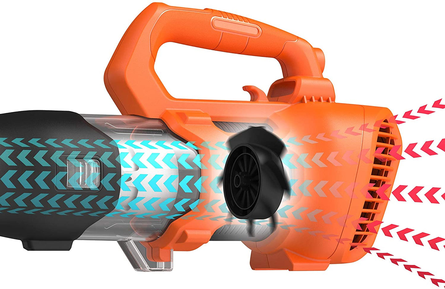 BLACK+DECKER BCBL200B Akku Laubbläser Axial Gebläse 18V ohne Akku Sologerät