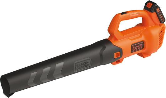 BLACK+DECKER BCBL200L Akku Laubbläser Axial Gebläse 18V - 2,0Ah Li-Ion mit Akku