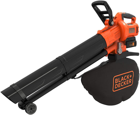 BLACK+DECKER BCBLV3625L1 Akku Laubsauger Bläser Häcksler 3-in-1 36V/2,5Ah Li-Ion