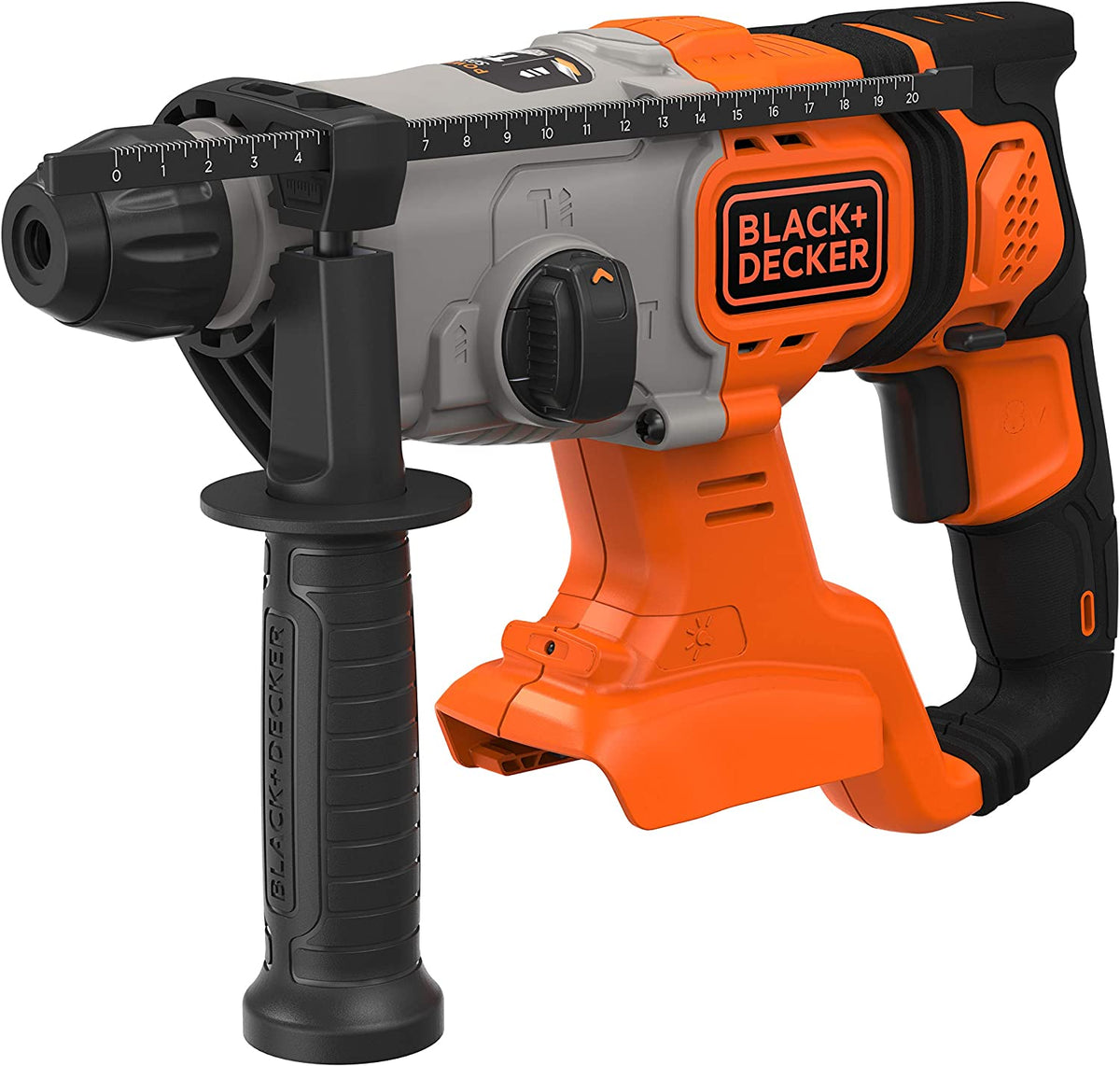 BLACK+DECKER BCD900B Akku Bohrhammer SDS-plus 18V 6mm Bohrer ohne Akku Sologerät