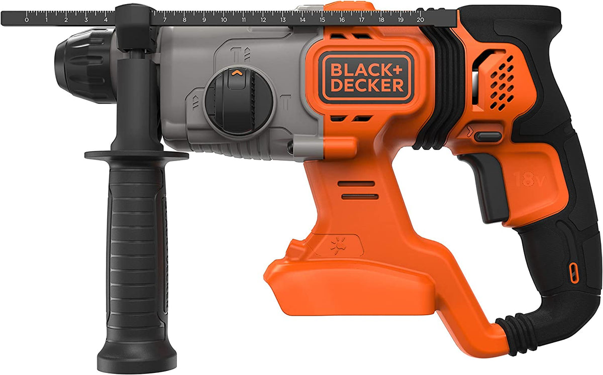 BLACK+DECKER BCD900B Akku Bohrhammer SDS-plus 18V 6mm Bohrer ohne Akku Sologerät