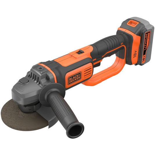 BLACK+DECKER BCG720M1 Akku Winkelschleifer 18V Ø 125 mm 1x 4,0 Ah Akku Softbag